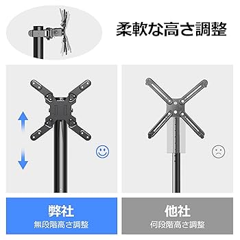 【在庫セール】XINLEI 可動式 テレビスタンド Amazon | XINLEI 移動式テレビ台 壁寄せTVスタンド 自立型テレビ
